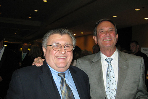 (L to R) Good Earth Lighting founders Alex Kowalenko and Marvin Feig